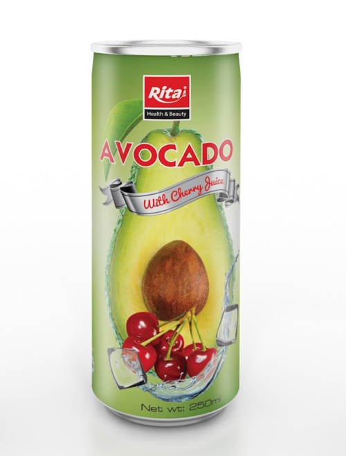 250ml Avocado with Cherry Juice